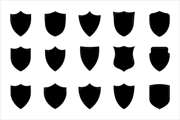 Download Shield Vector Silhouette Design - Premium Resources